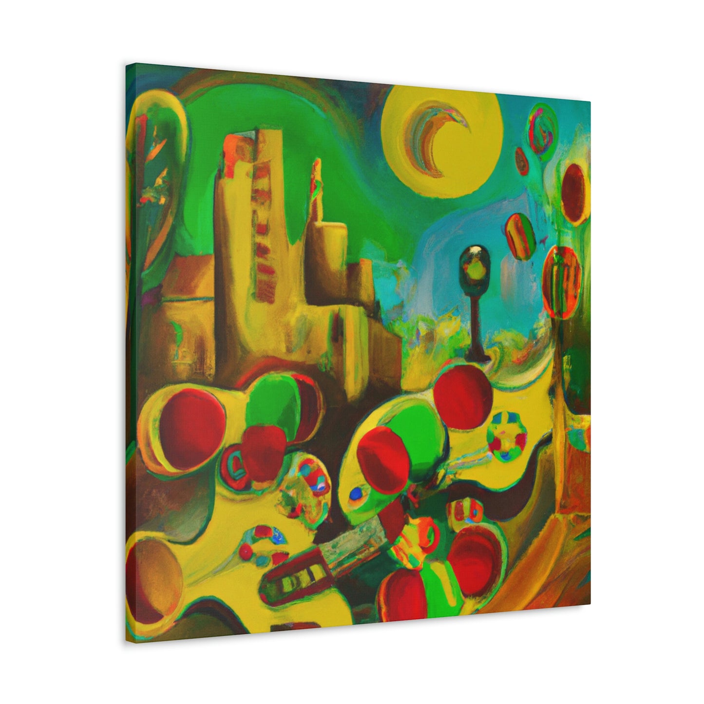 Rattle of Maracas - Canvas