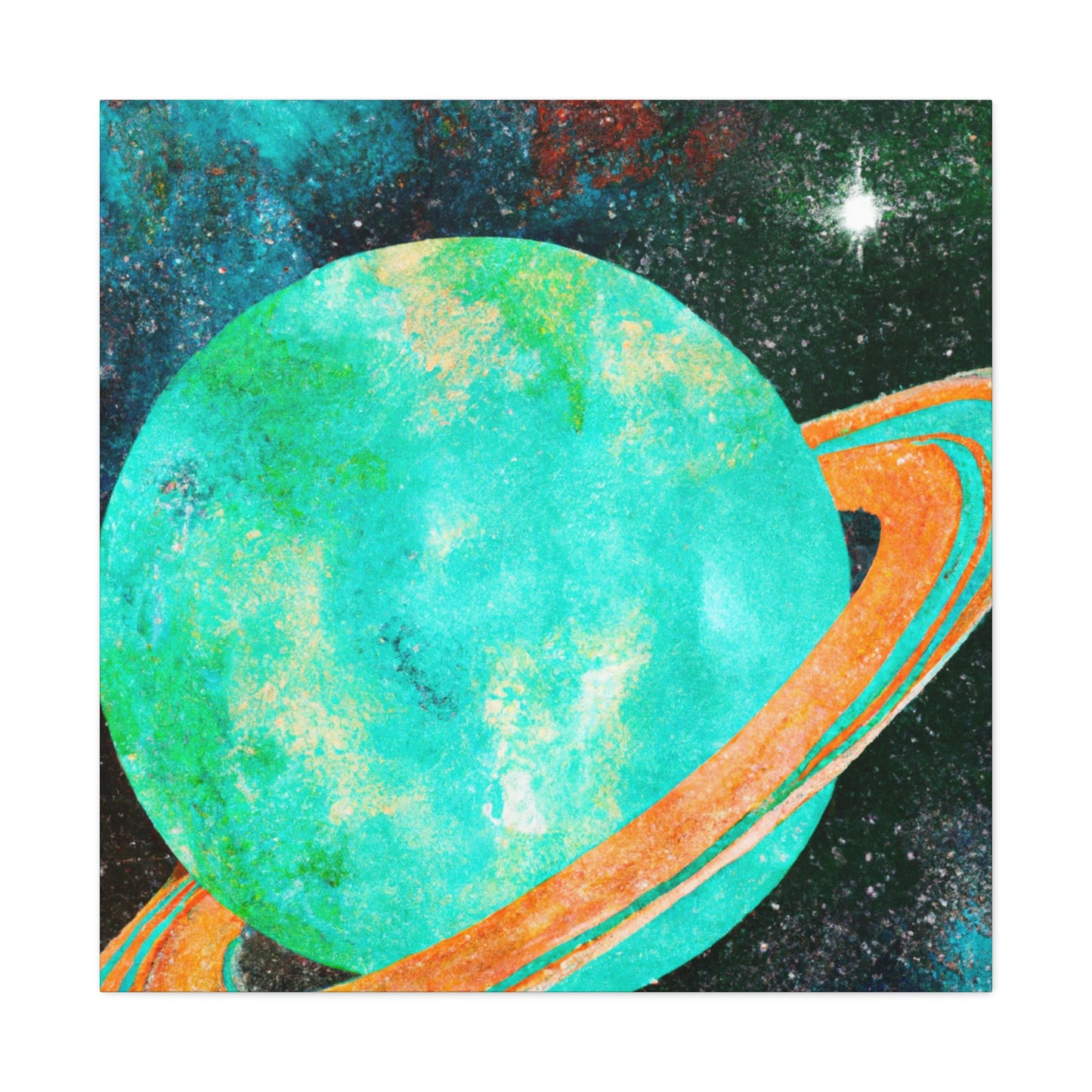 Uranus Celestial Beauty - Canvas