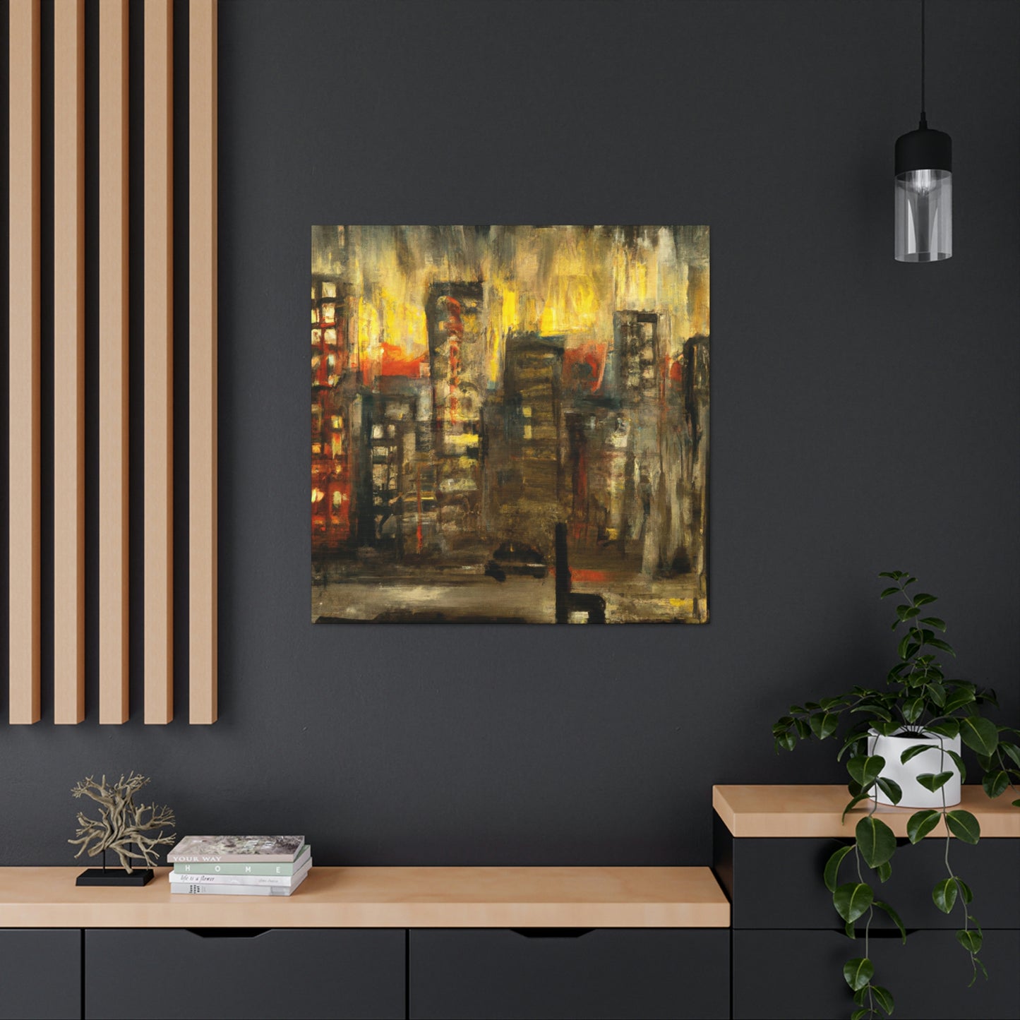 "Urban Brutal Visions" - Canvas