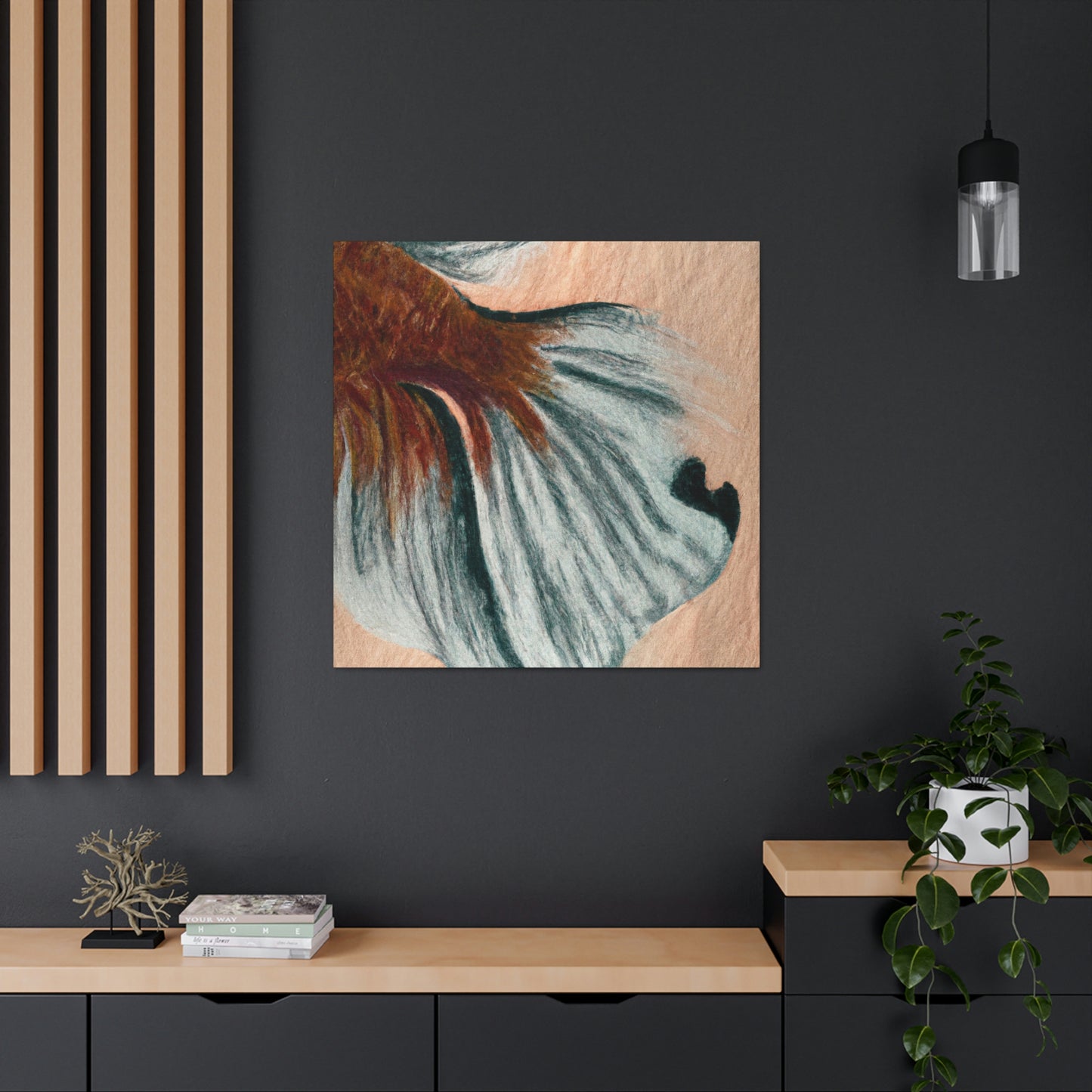 Betta and Simplicity - Canvas