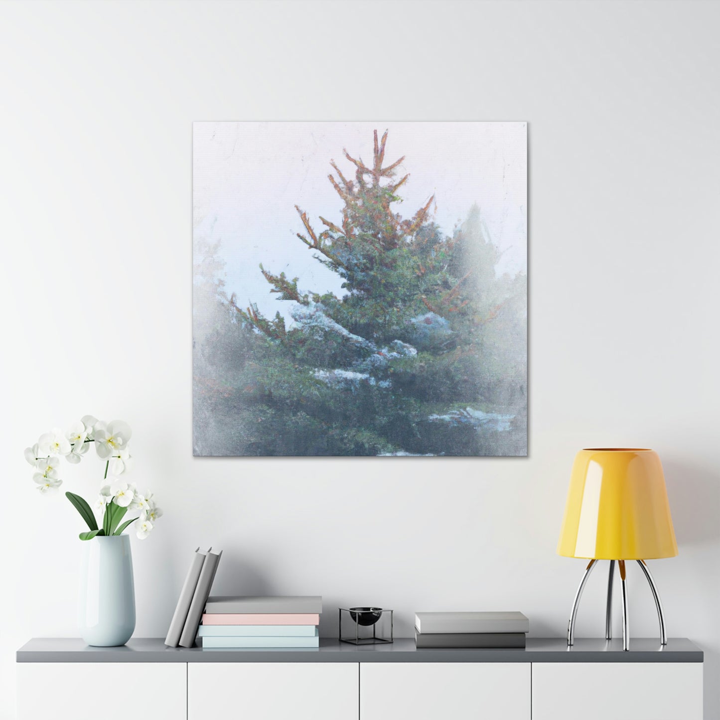 Spruce in the Woods - Canvas