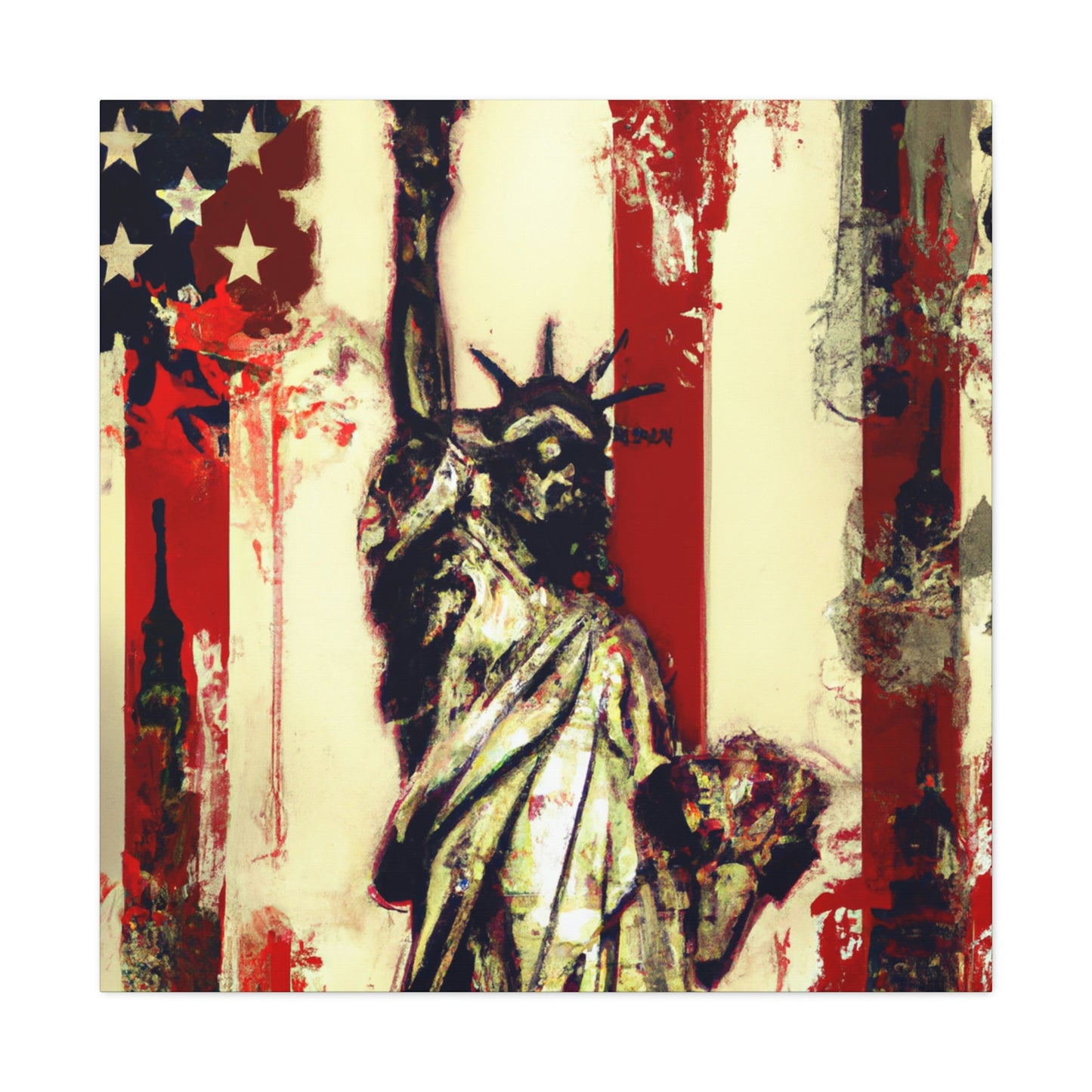 "Liberty Illuminating Freedom" - Canvas