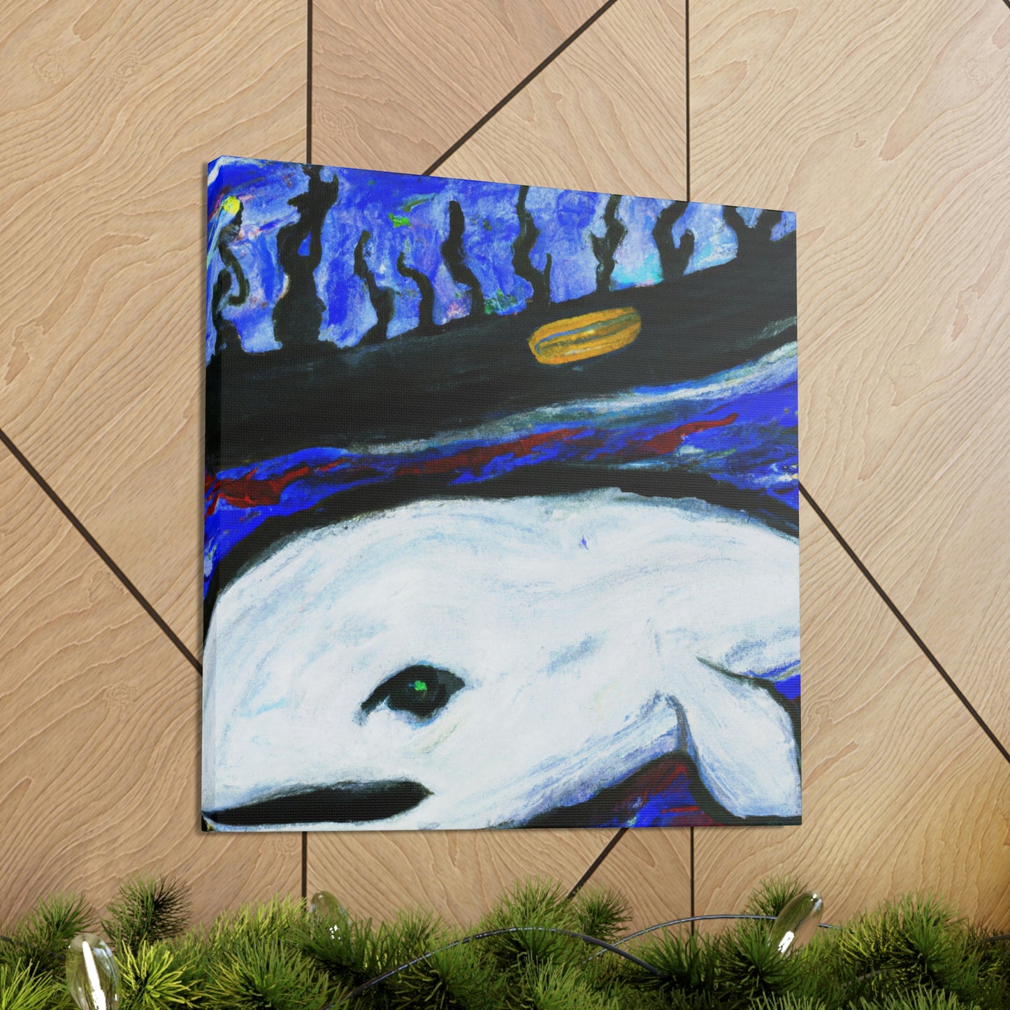 Bowhead Whale Majesty. - Canvas