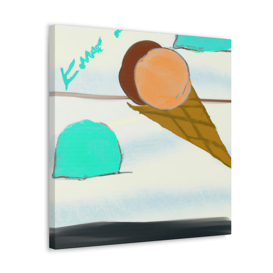 "Ice Cream Escape” - Canvas