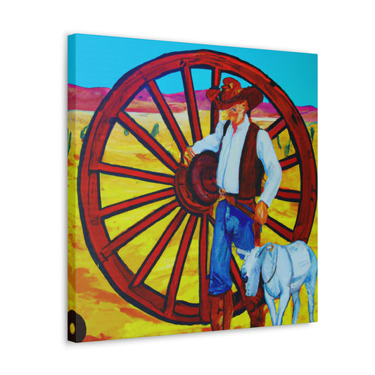 "Wheel of Passage Time" - Canvas