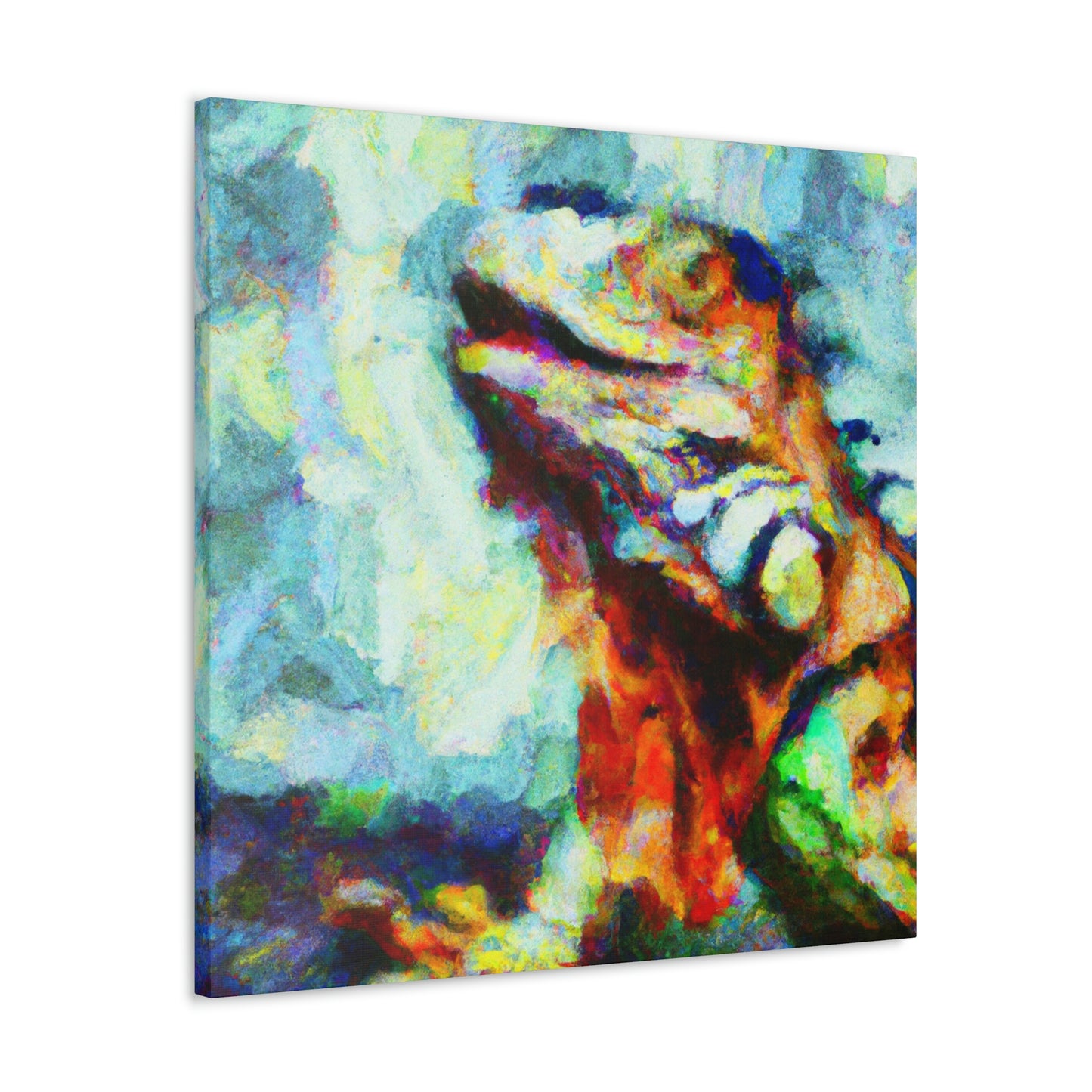 Reptiles in Impressionism - Canvas