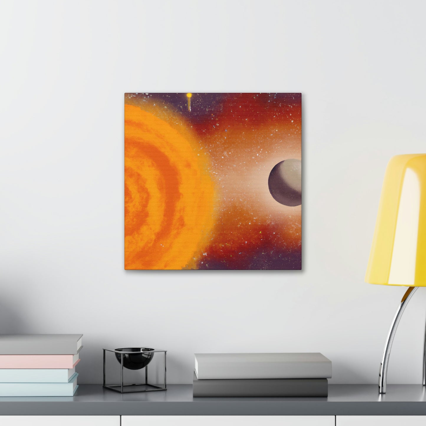 "Galaxies of Celestial Beauty" - Canvas