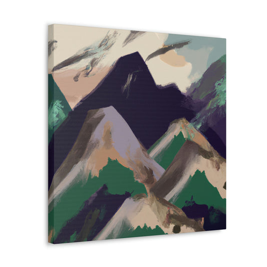 Mountain Memory Landscape - Canvas