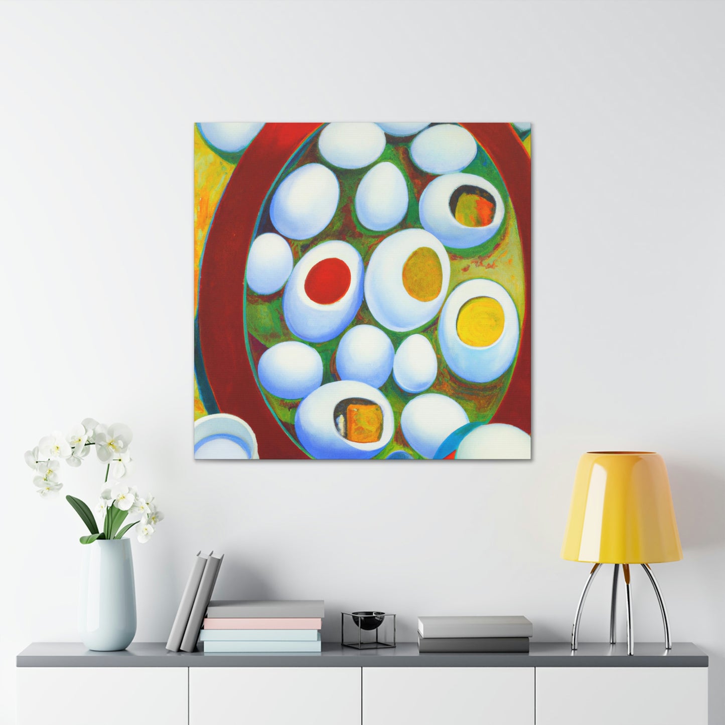 "Eggs of Abstract Emotion" - Canvas