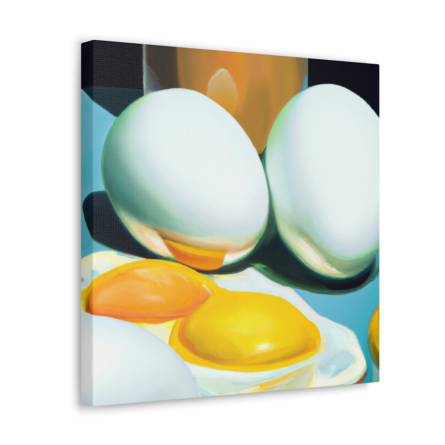 Eggs in Splendor. - Canvas