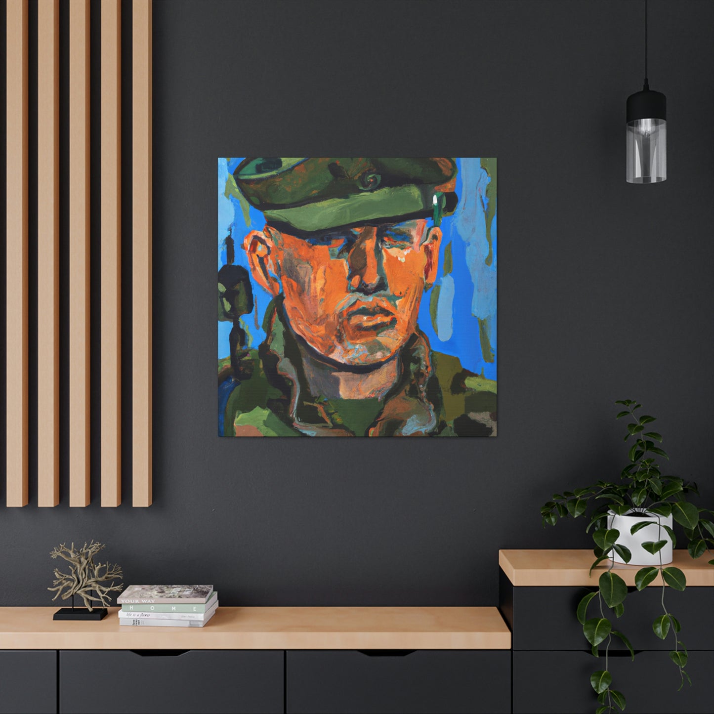 Bomb Disposal Heroism - Canvas