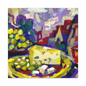 Cheese and Grapes Abound - Canvas