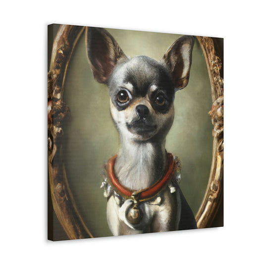 "Chihuahua of the Renaissance" - Canvas