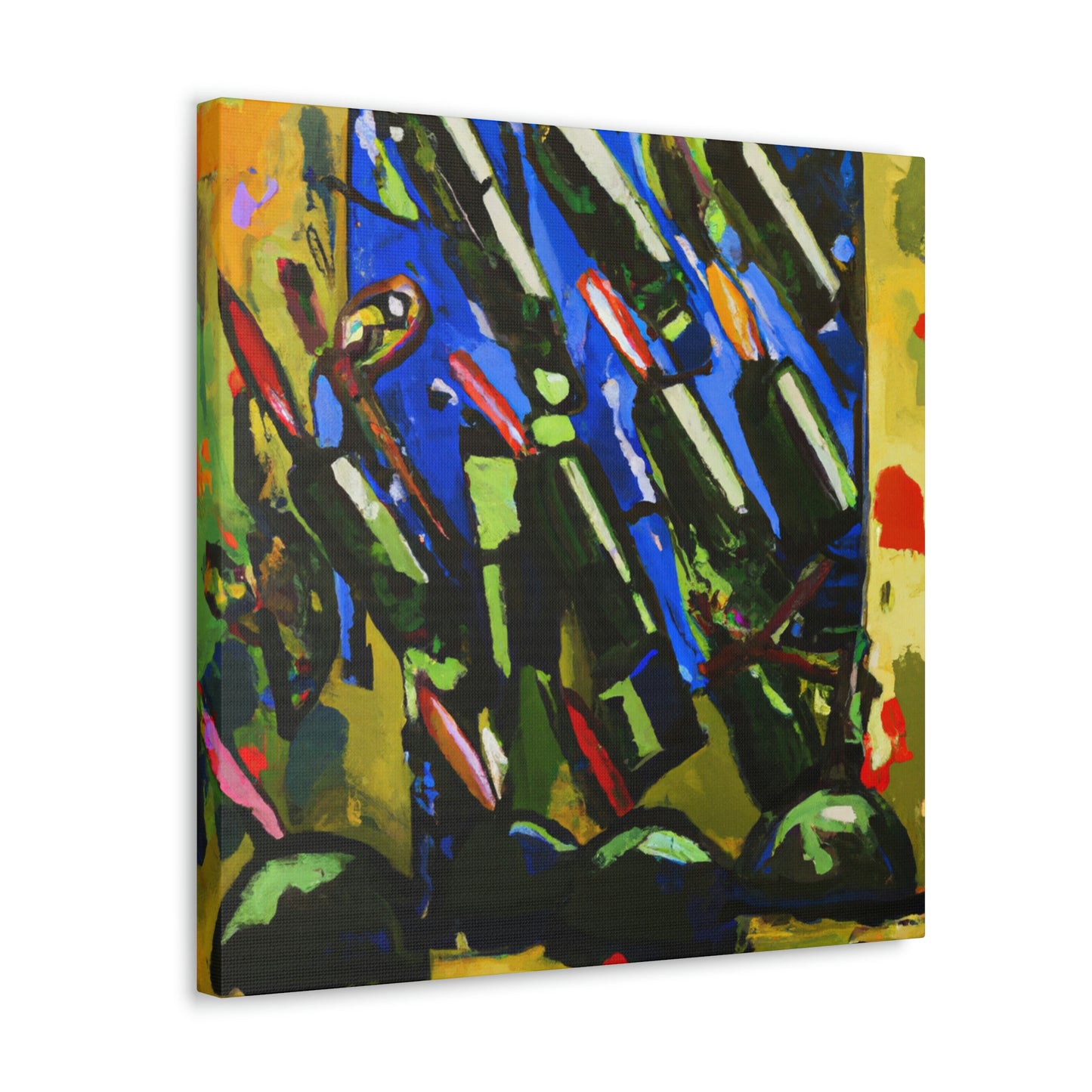 Ammo in Abstract Art - Canvas