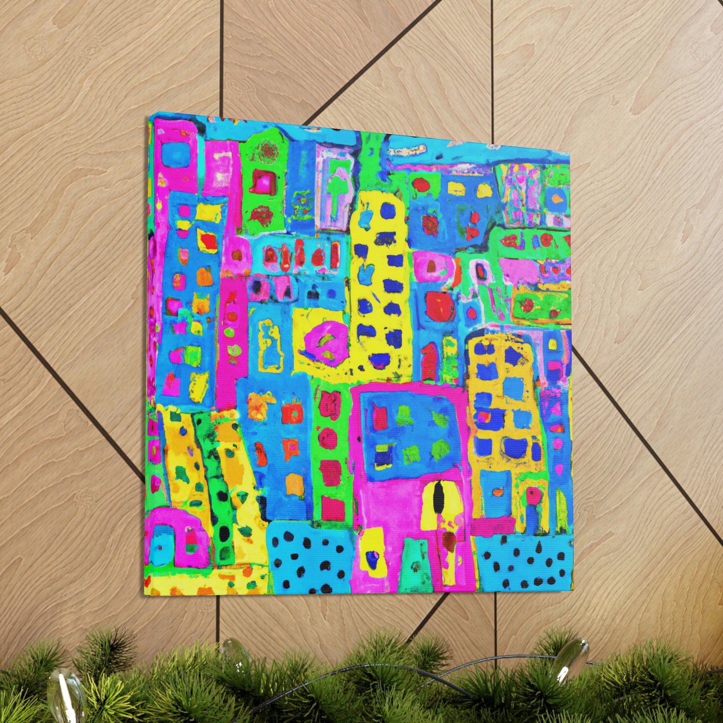 "Urban Modern Metropolis" - Canvas