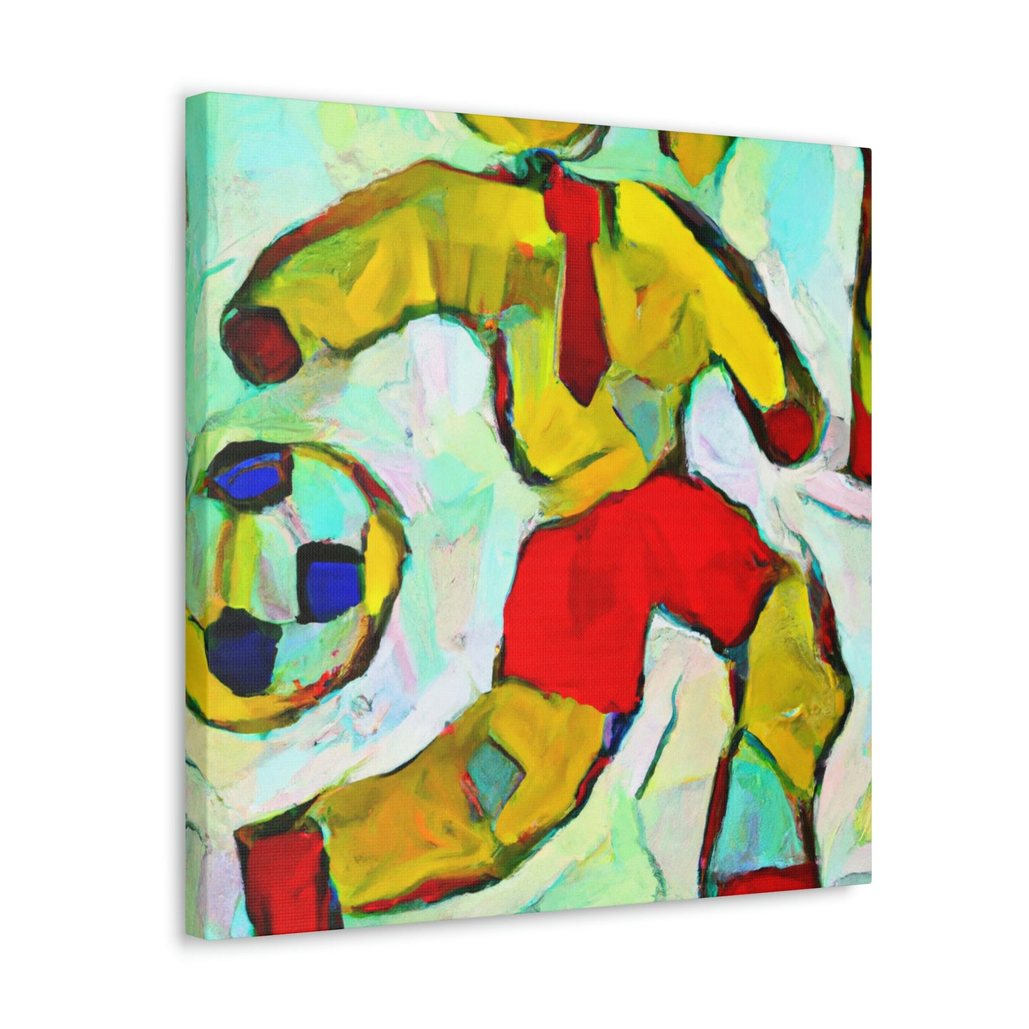 Soccer in Motion Vibe - Canvas