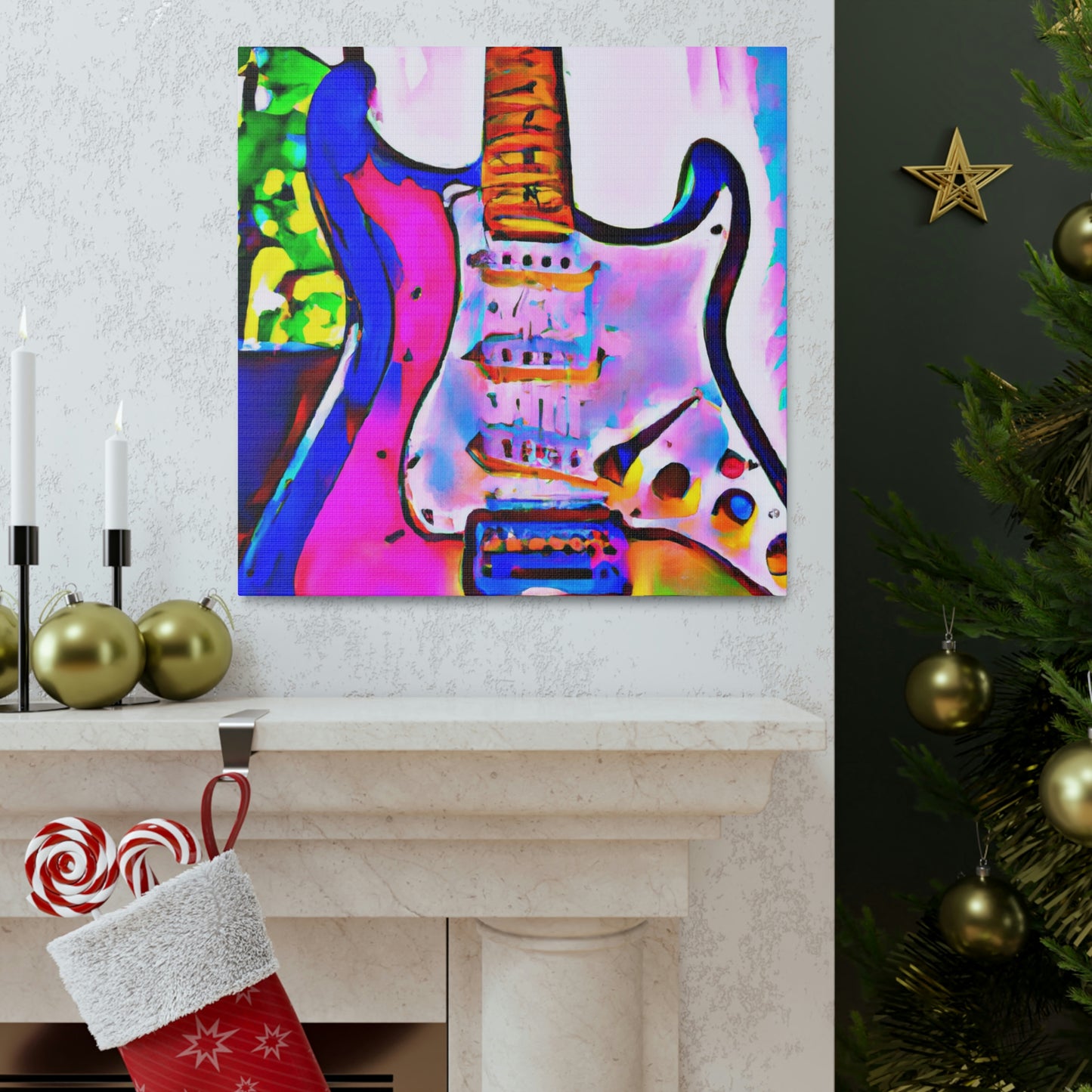 "Fender: Rock On!" - Canvas