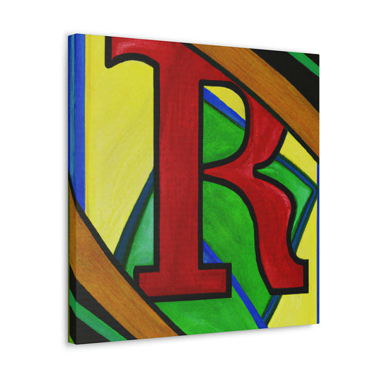 "Rising Art Deco Beauty" - Canvas