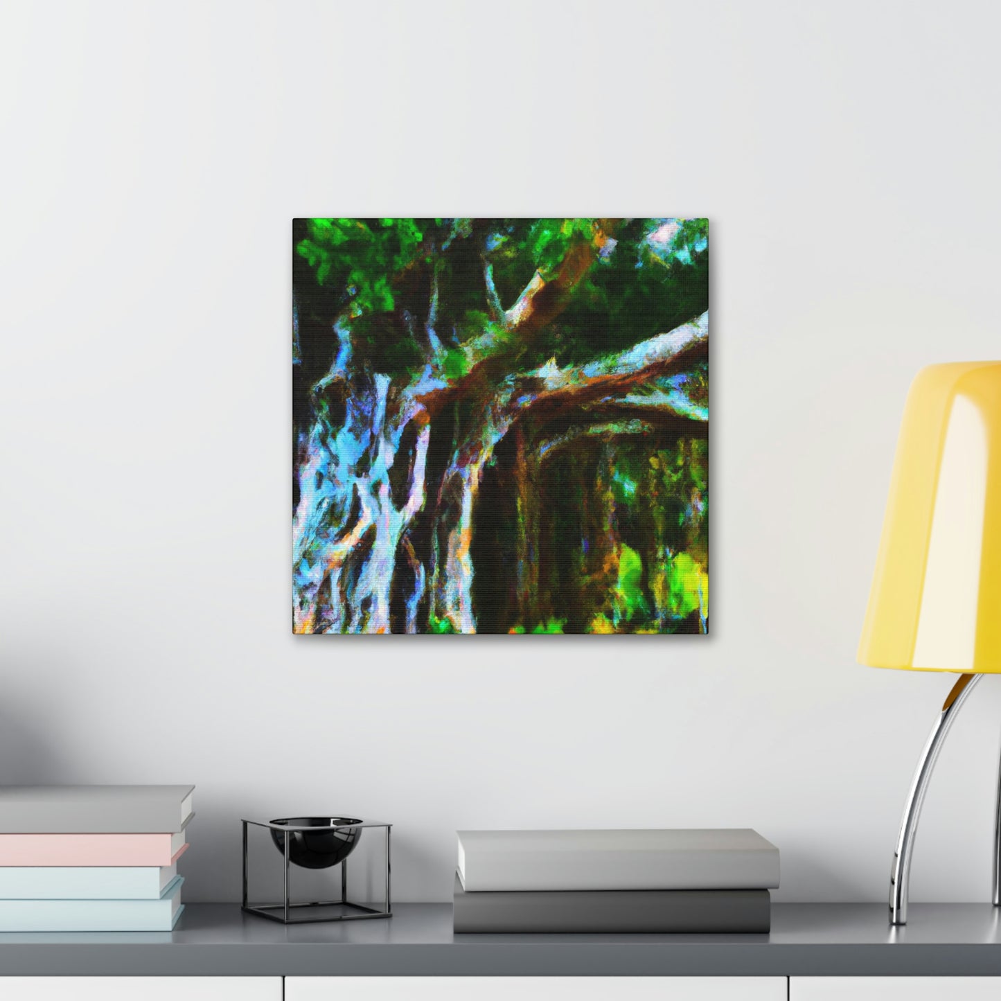 "Banyan Tree Elegance" - Canvas