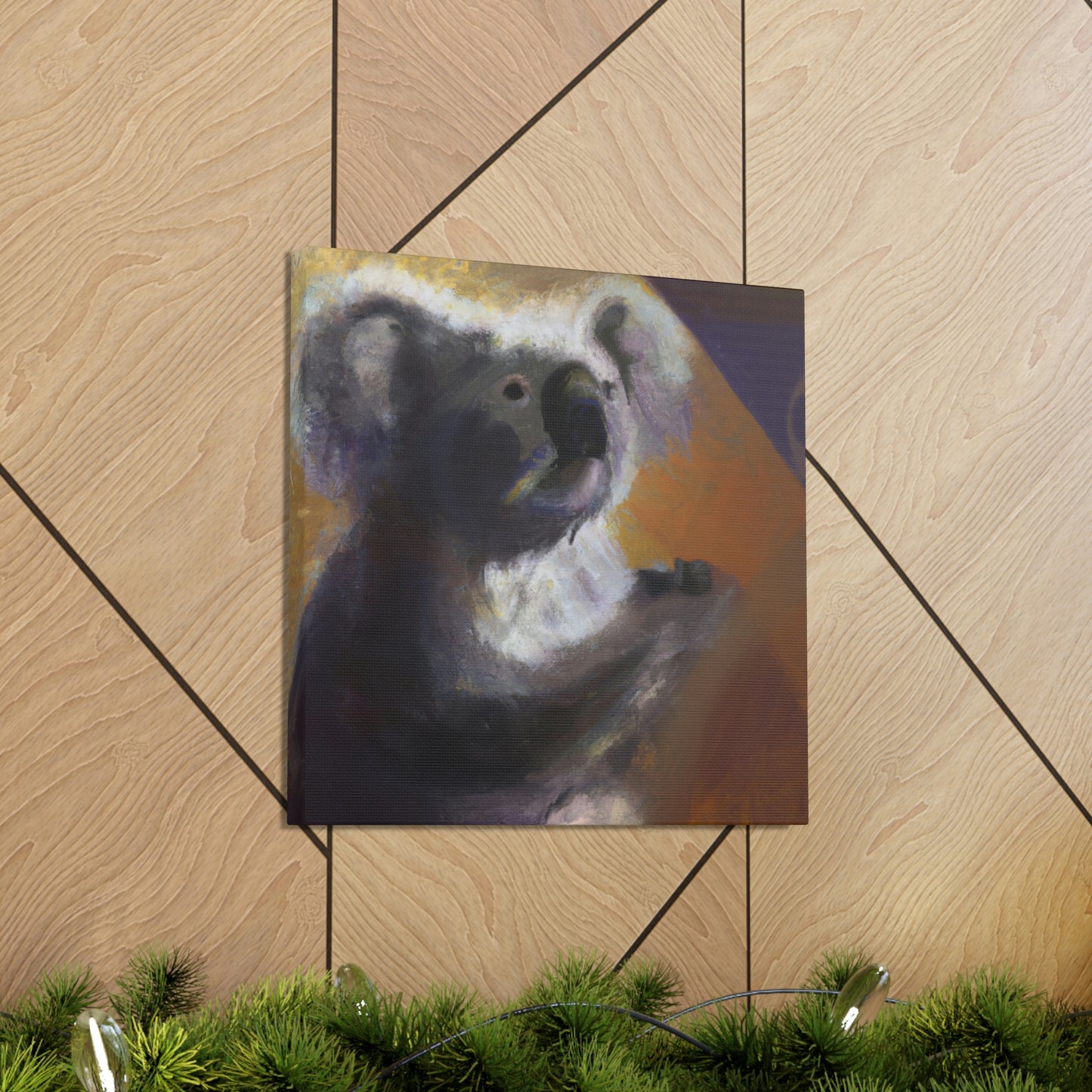 "Koala in Expressionism" - Canvas