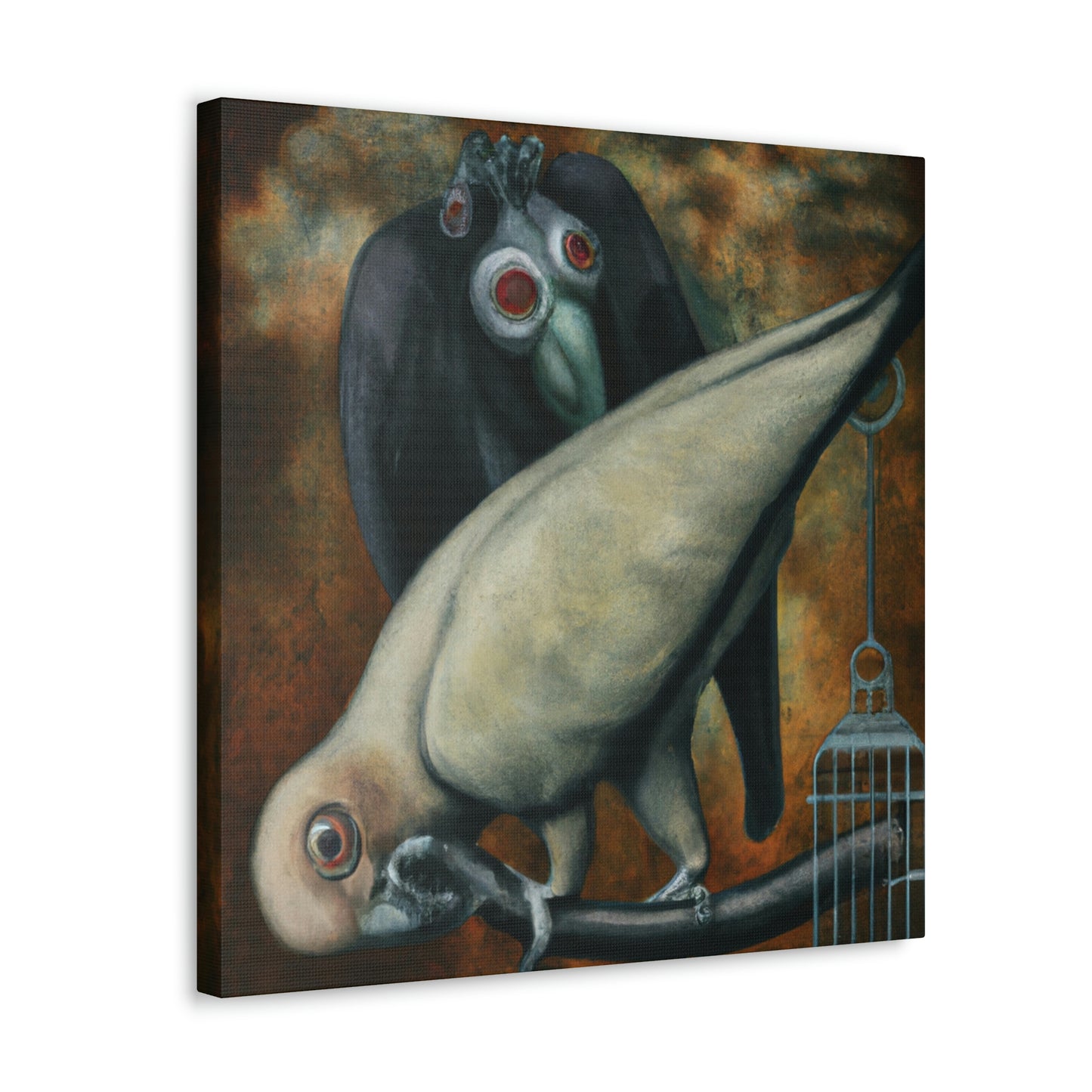 "Pionus in Dreamscape" - Canvas