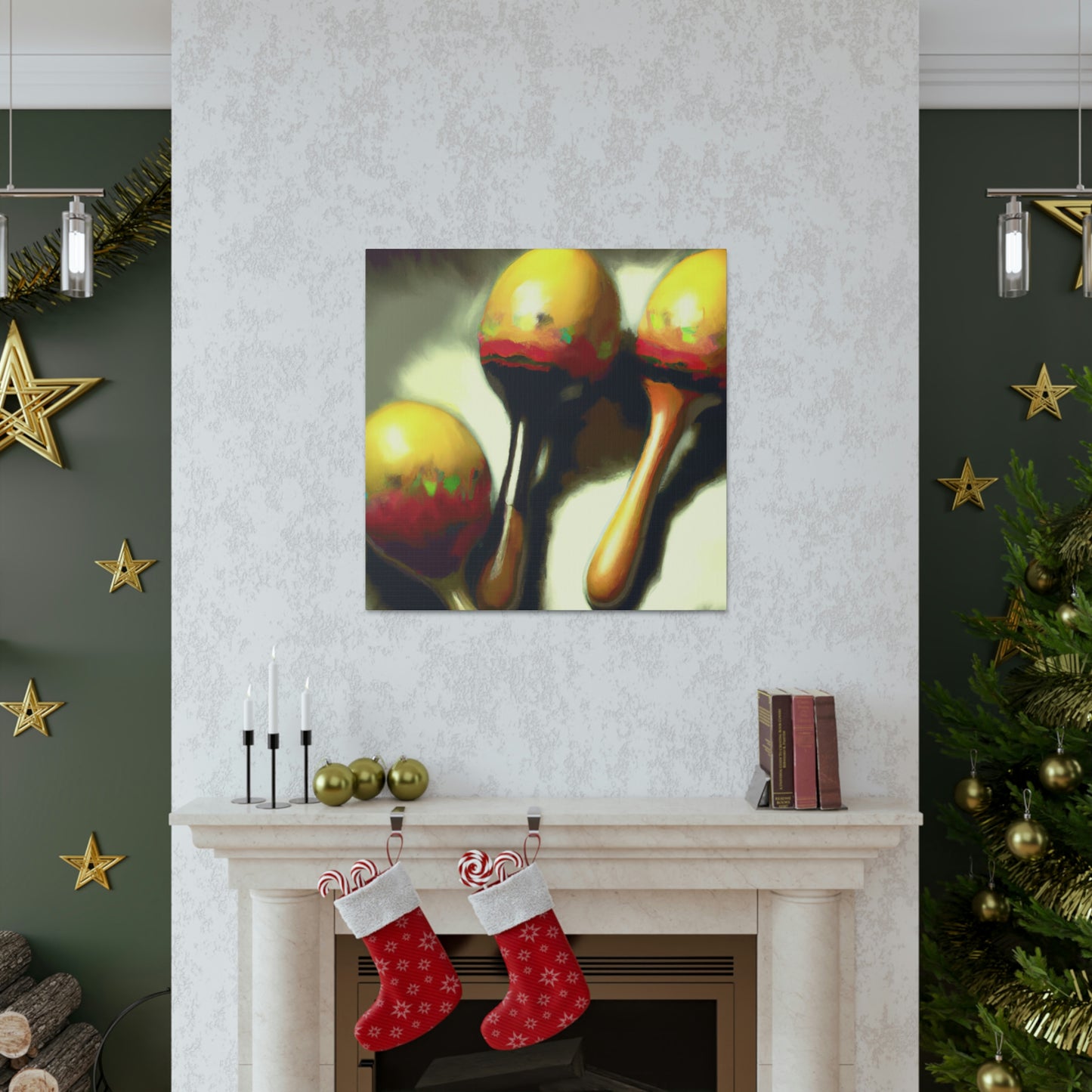 Maracas Midnight Dance - Canvas