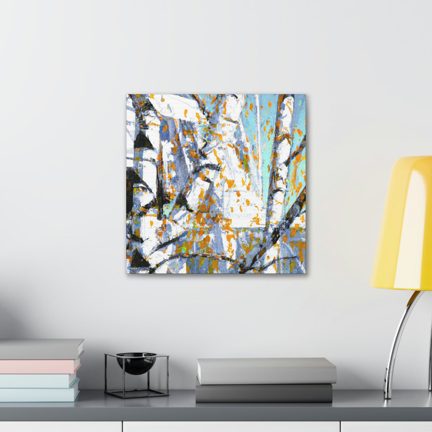 Birch Tree Pop Brilliance - Canvas