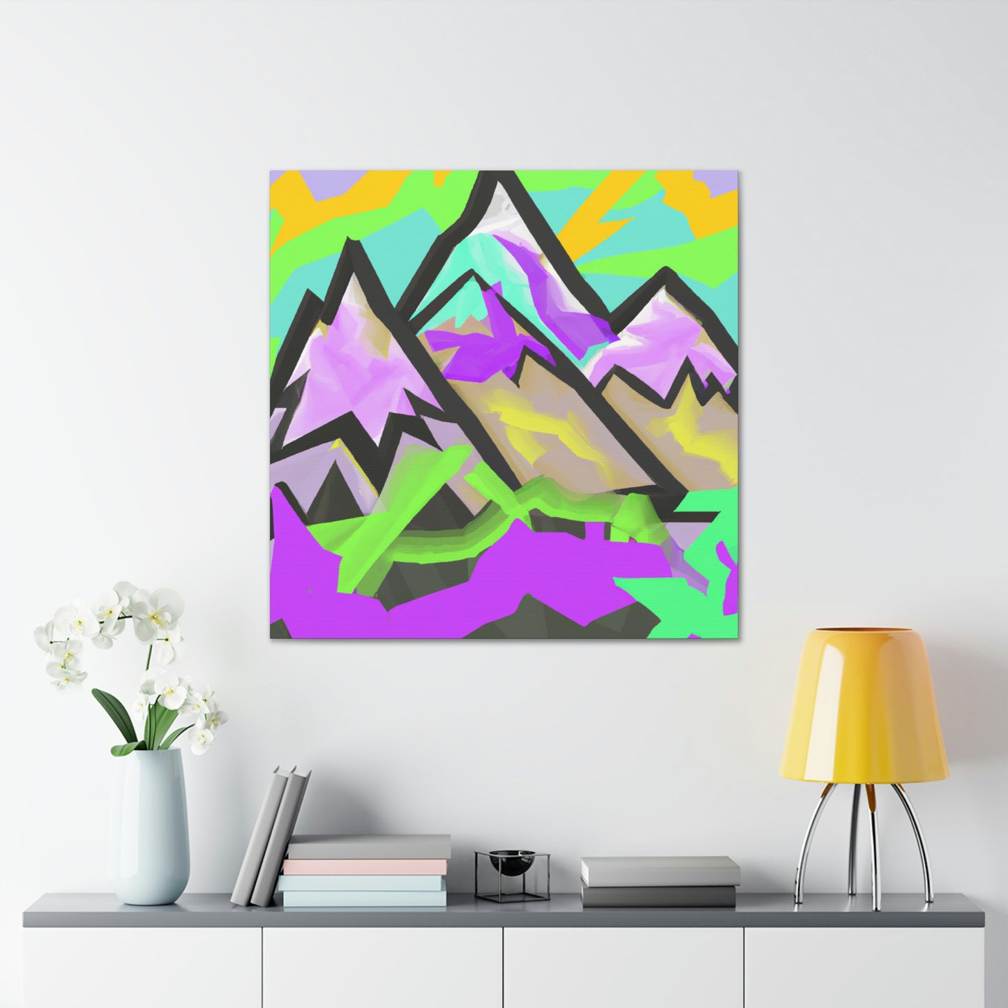 "Mountain Majesty Splendor" - Canvas