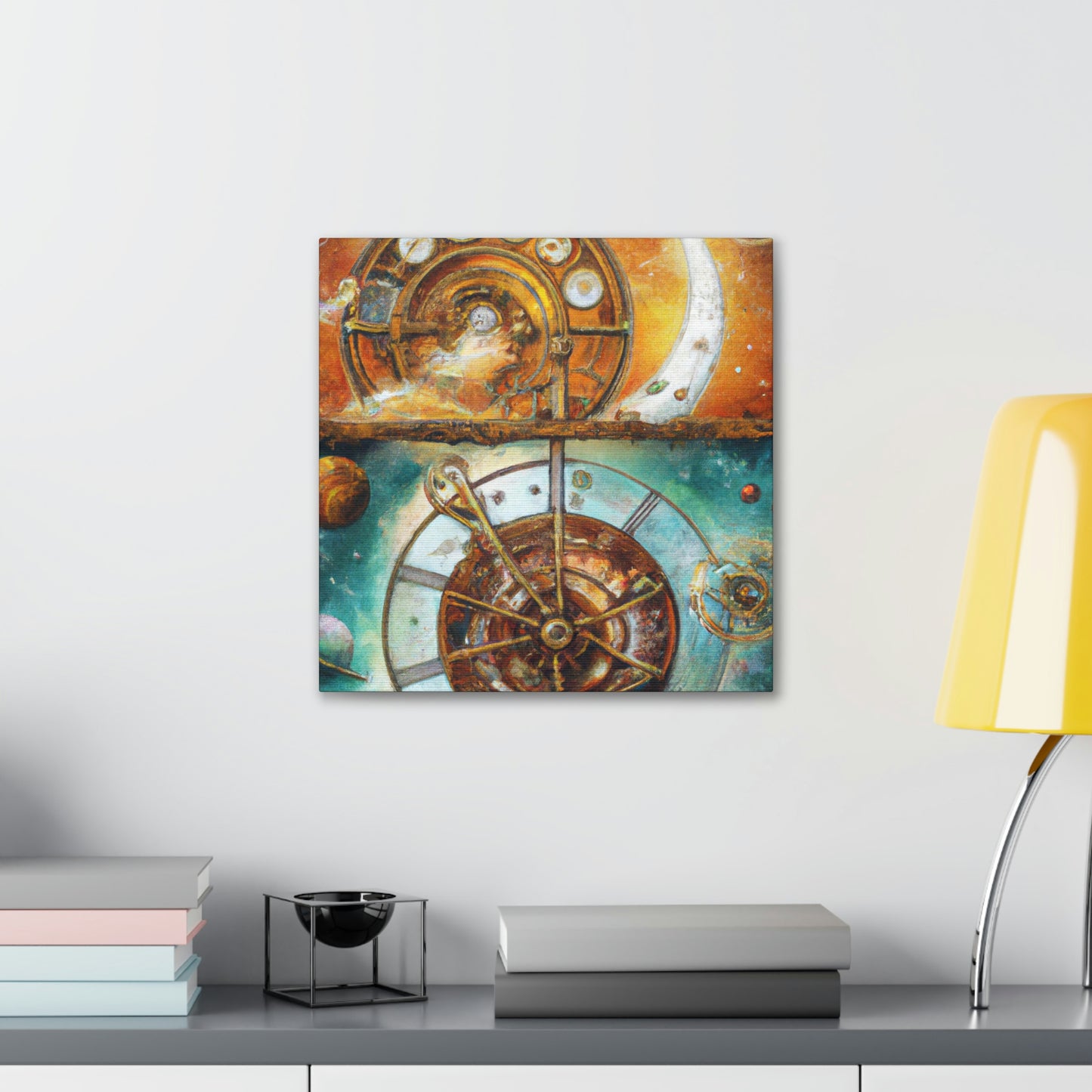 Galaxy Steampunk Dreaming - Canvas