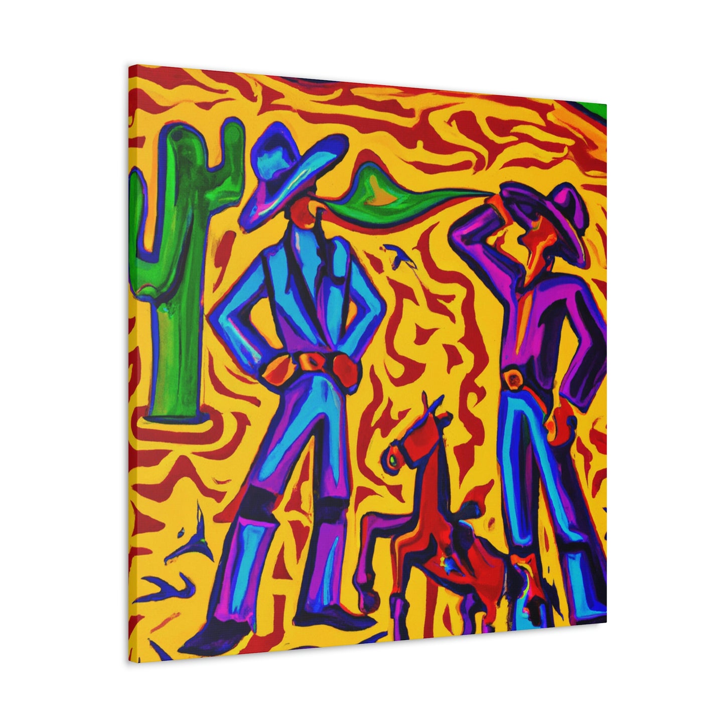 "Branding Iron Fauvism" - Canvas