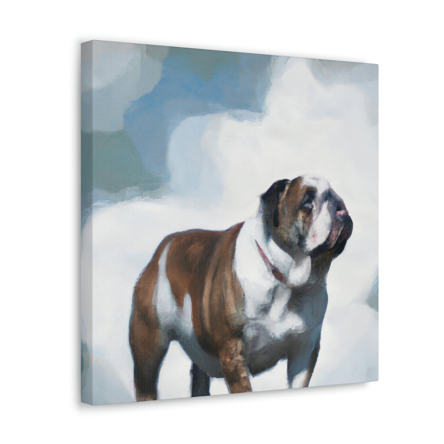 "English Bulldog Simplicity" - Canvas