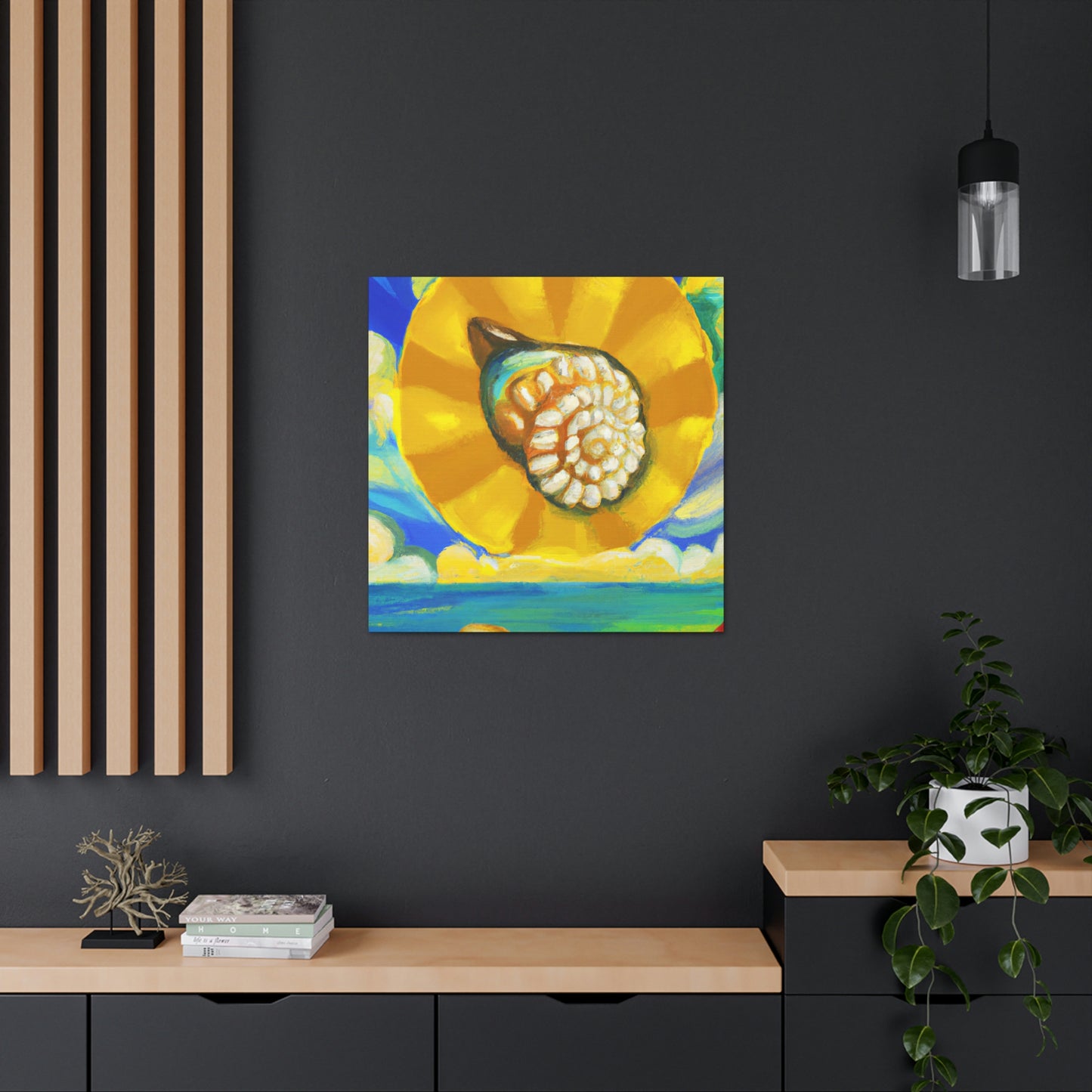 "Sea Shell Surprise Dream" - Canvas