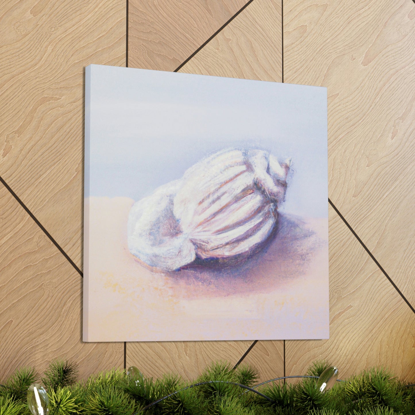 "Seashell in Moonlight" - Canvas