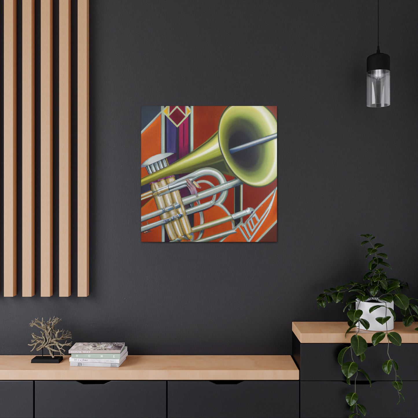 "Tuned Trumpet Symphony" - Canvas