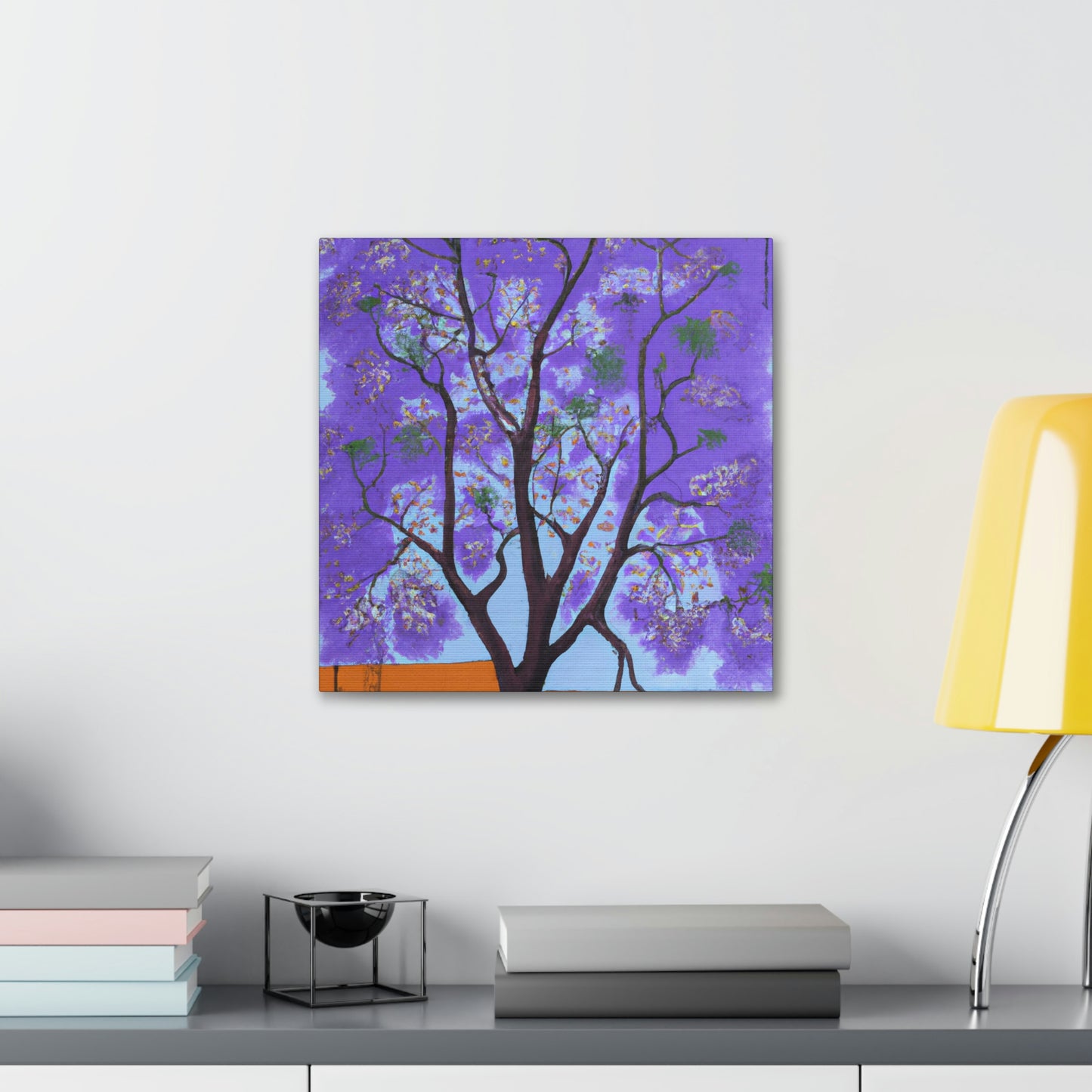 Cascading Jacaranda Joy - Canvas