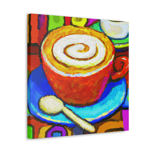 "Cappuchino in Fauvism." - Canvas