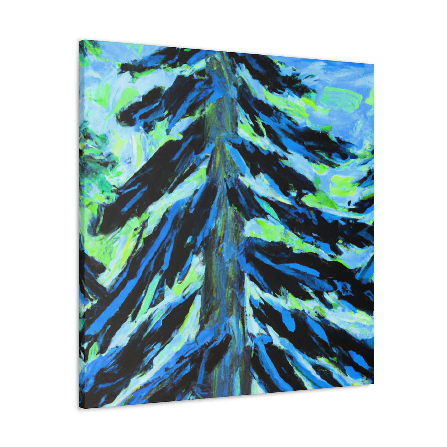 Spruce Tree Splendor - Canvas