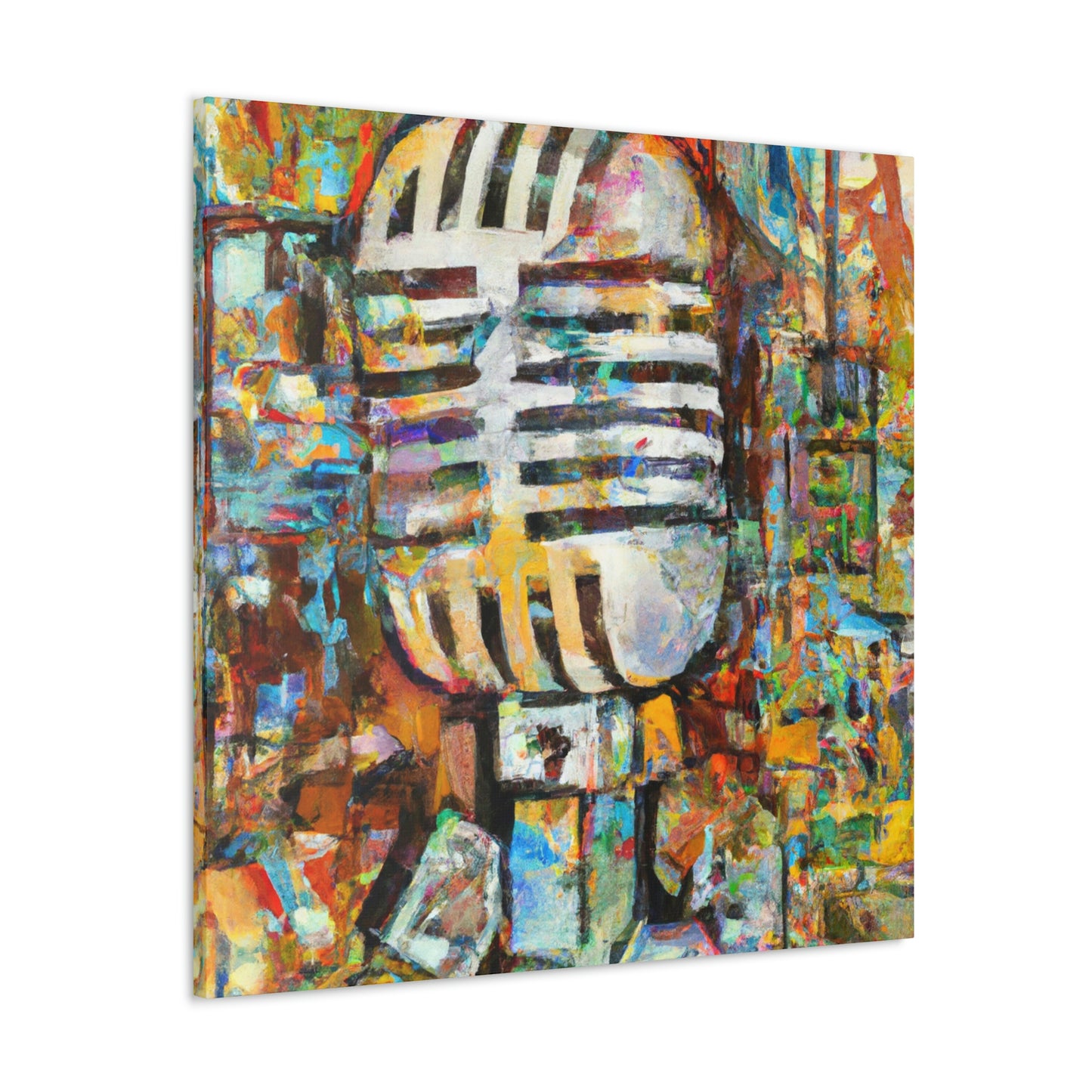 "Sing A Song Microphone" - Canvas