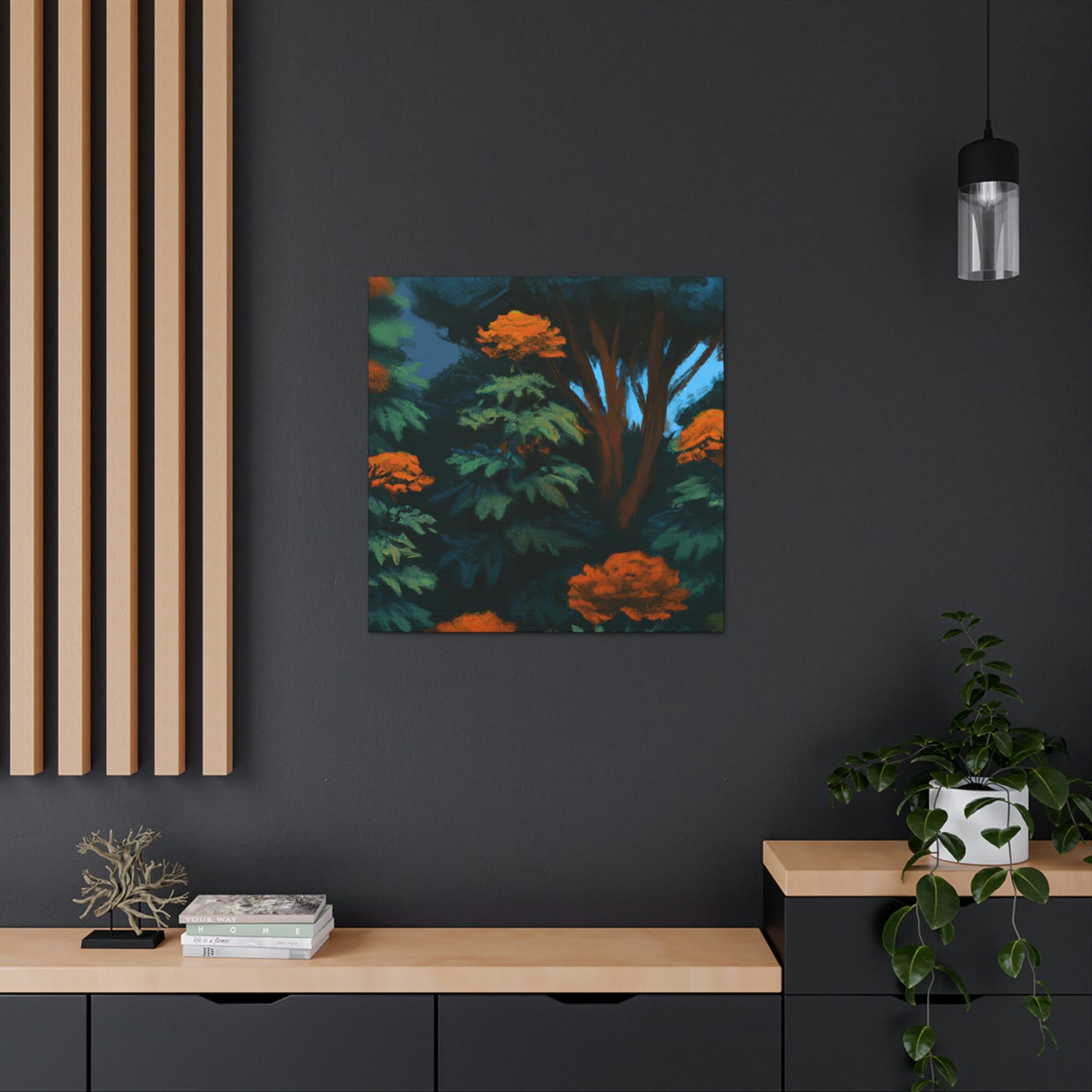 Marigolds in Bloom - Canvas