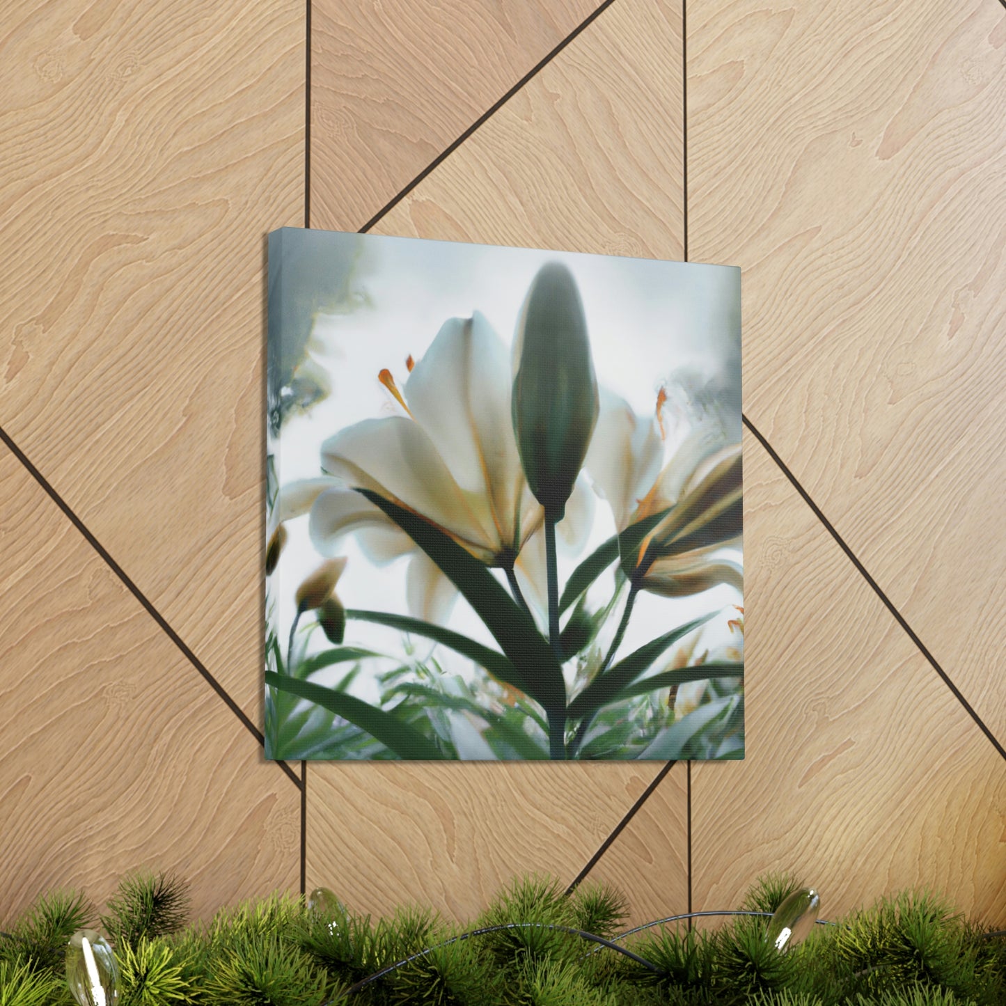 Lily in Bloom Forever - Canvas