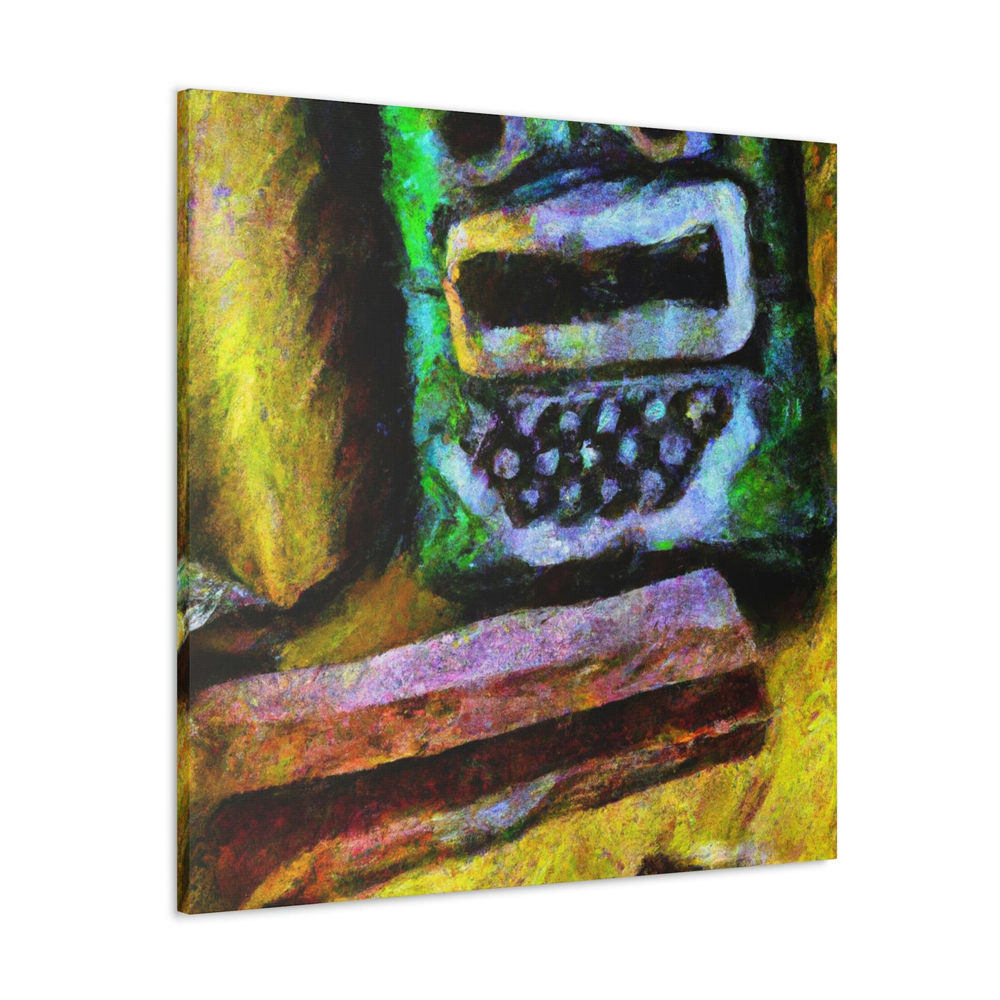 Harmonica in Expressionism - Canvas