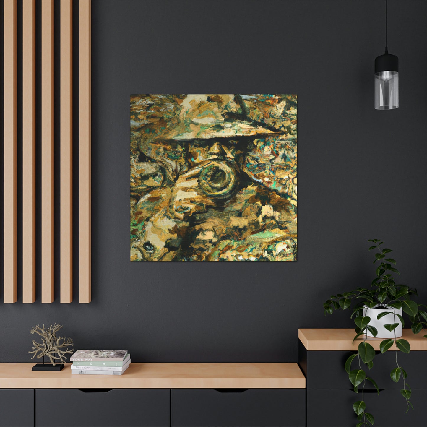 "Tank Operator - Expression" - Canvas