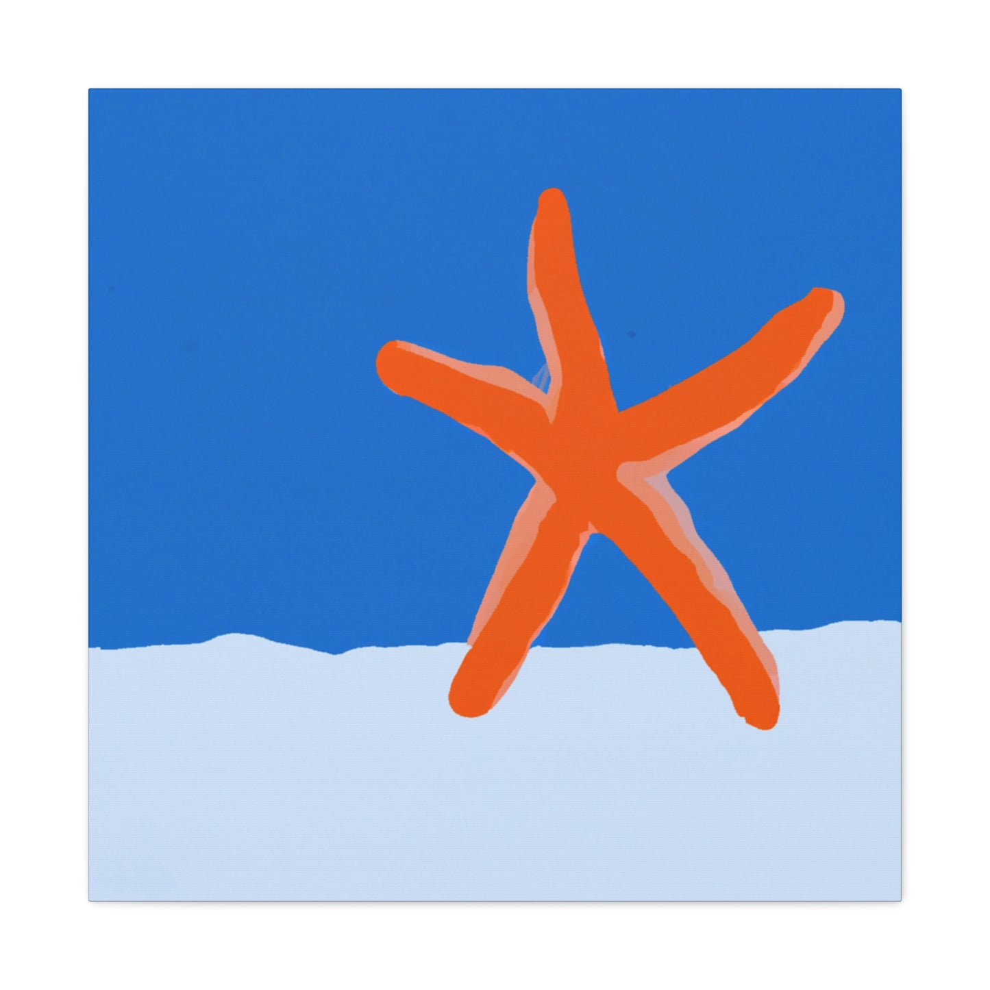 "Starfish in Minimalism" - Canvas