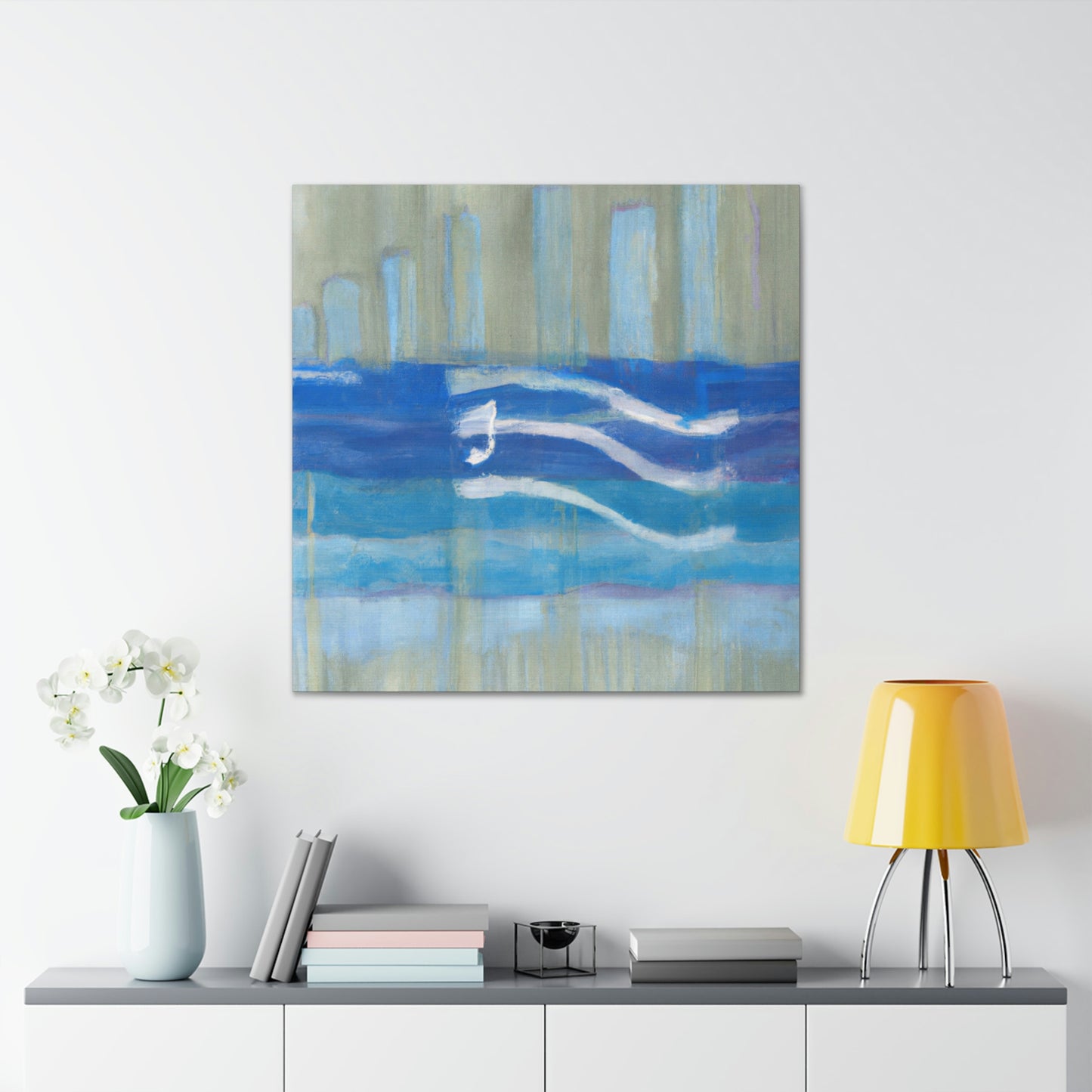 "Sound Wave Symphony" - Canvas