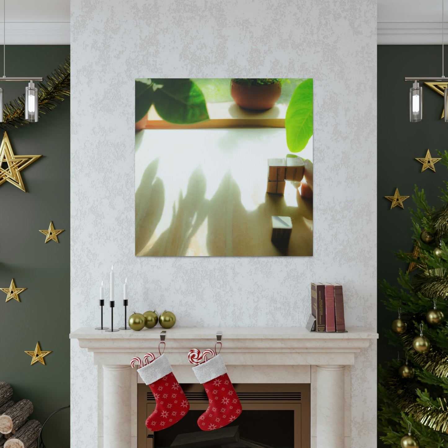 Silent Night Reflection - Canvas