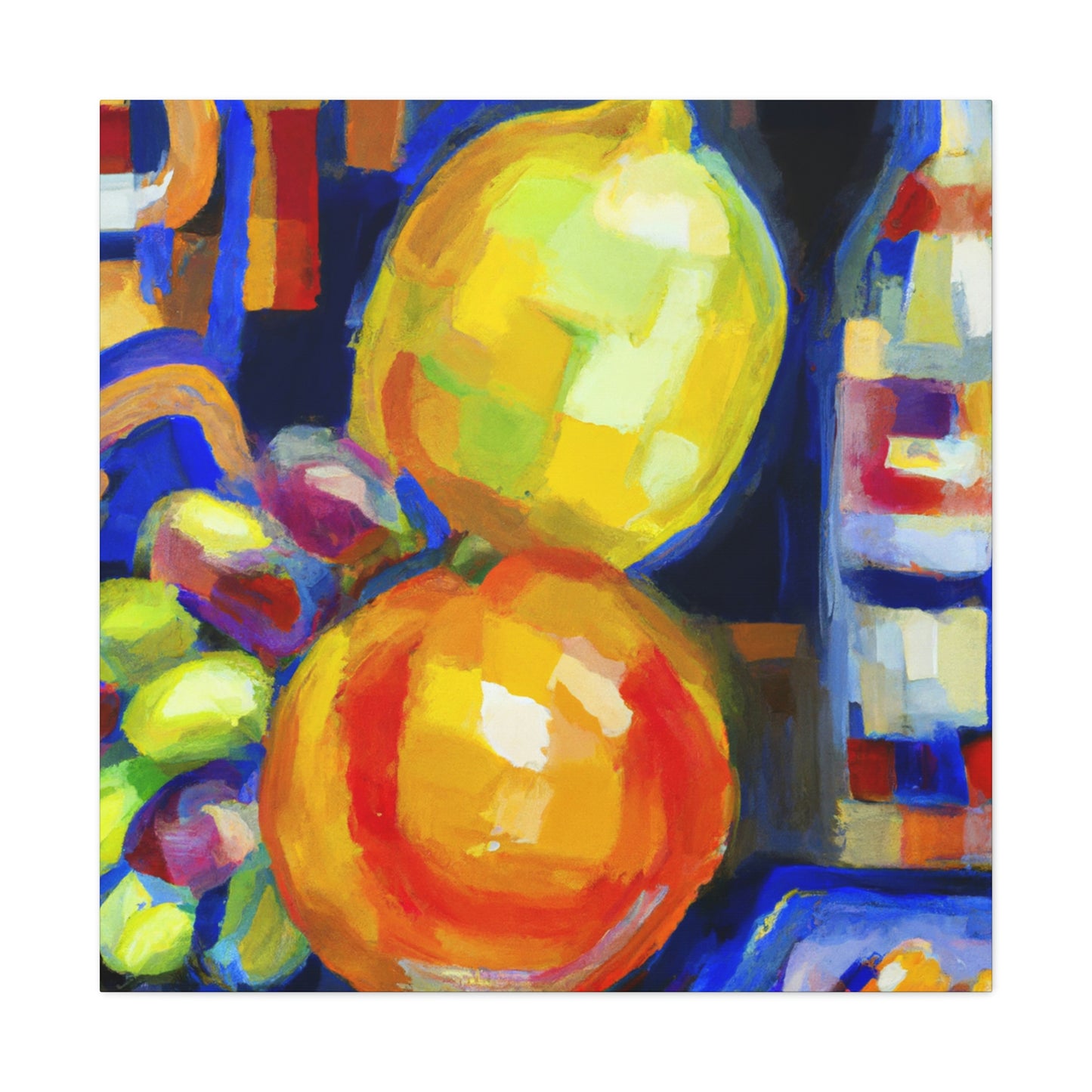 Fruit Fantasia Abstraction - Canvas