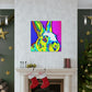 Rabbit in Pop Art - Canvas