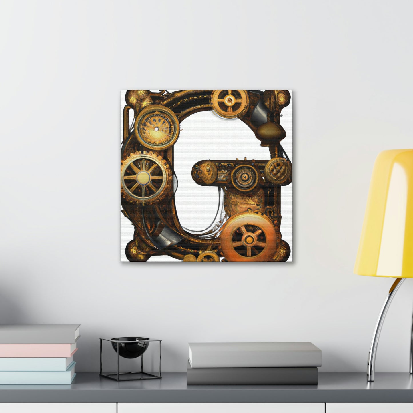 Gears of Progress - Canvas