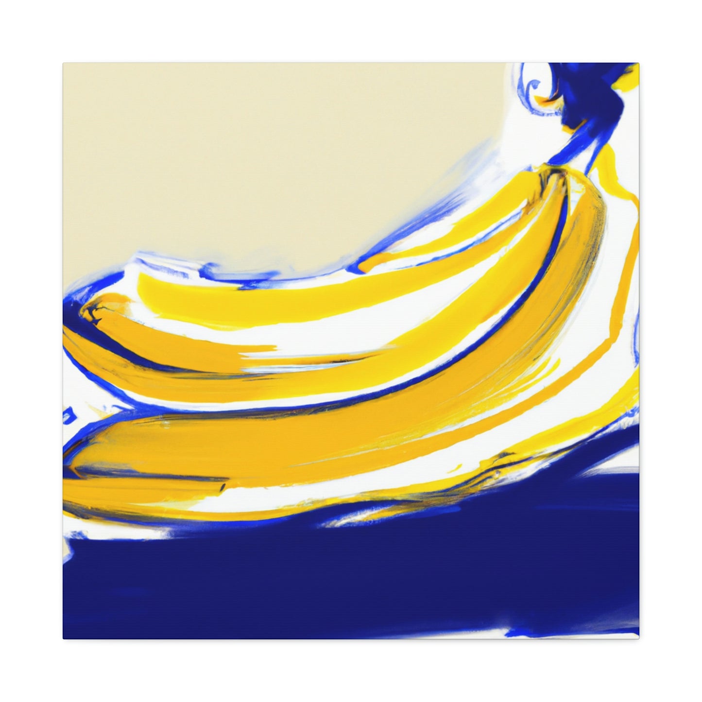 "Banana in Expressionism" - Canvas