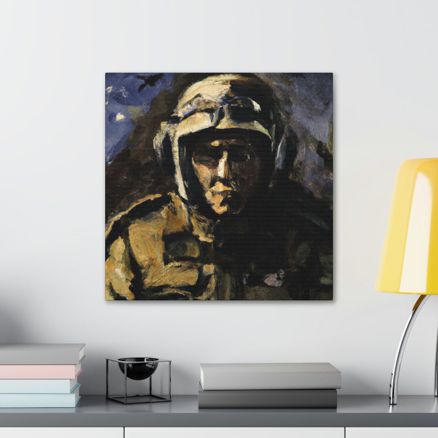 "Portrait of a Hero" - Canvas